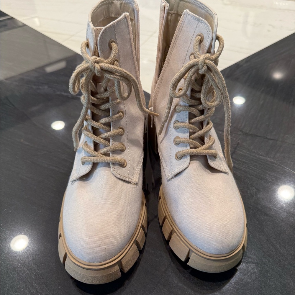 Lug Sole Lace-up Boots